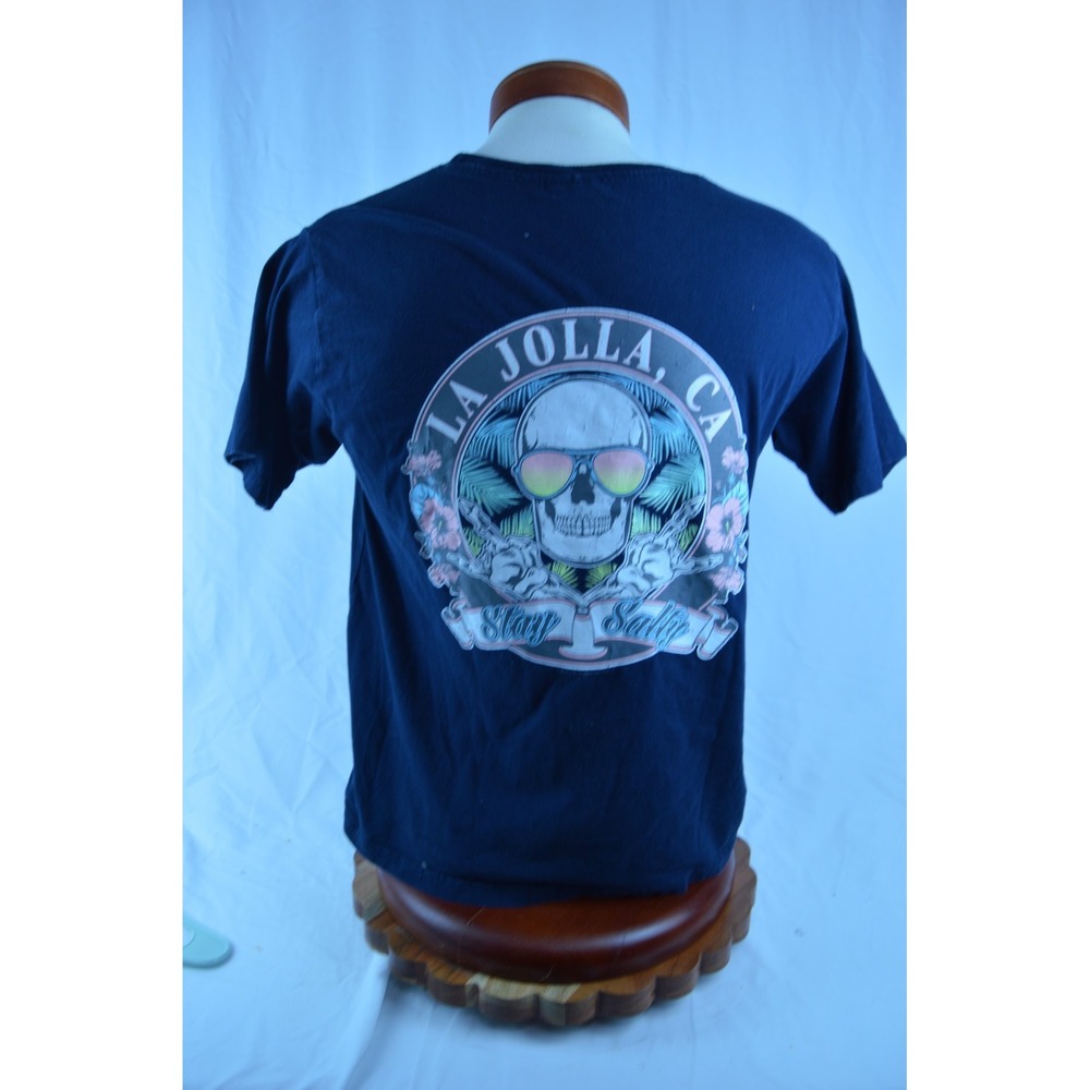 Southern Spirit T Shirt "La Jolla, CA" "Stay Salty" - Size Medium
